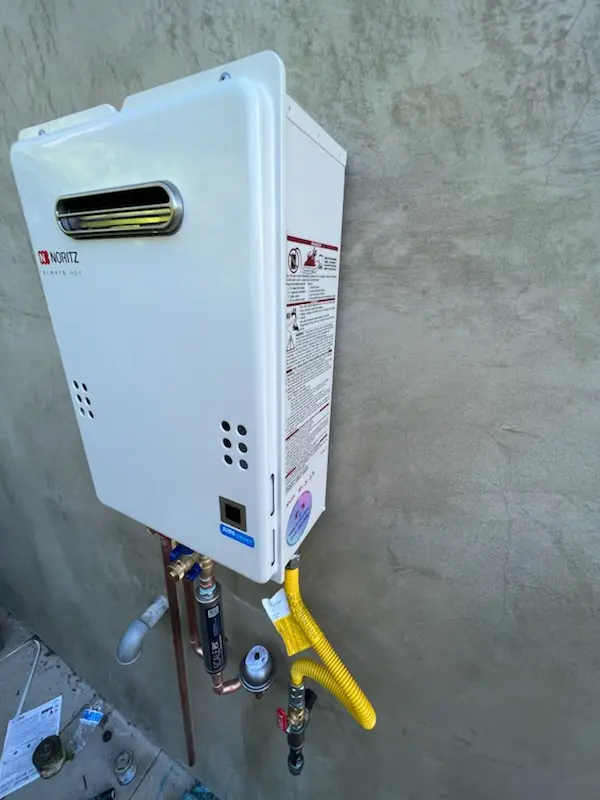 Tankless water heater installation for Metropolitan Hill - Beach Street homes
