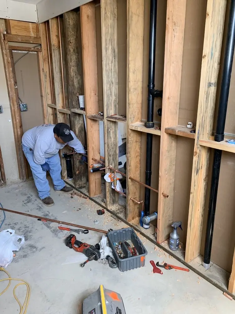 Commercial rough-in plumbing for Gas Line Repair in Metropolitan Hill - Beach Street